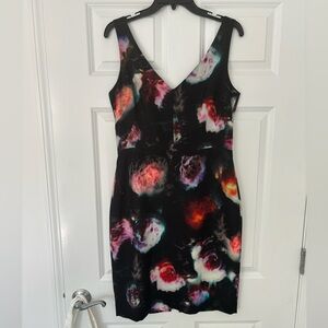 Paul smith black label dress with flowers.